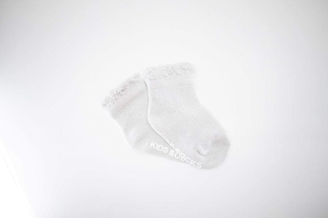 Crochet Frill Ankle Socks